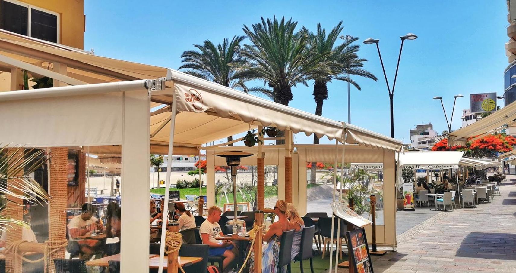 Few Steps From The Beach Hostel In Los Cristianos Arona  Luaran gambar